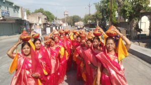 महिदपुर रोड/महावीर जन्म कल्याणक पर नगर में निकला चल समारोह जुलूस : वैदी जी में विराजमान हुए परमात्मा, भगवान महावीर के जयकारों से गूंजा नगर 3 IMG 20260331 WA0154