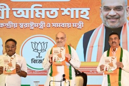 Amit Shah Releases Manifesto For Bengal Elections